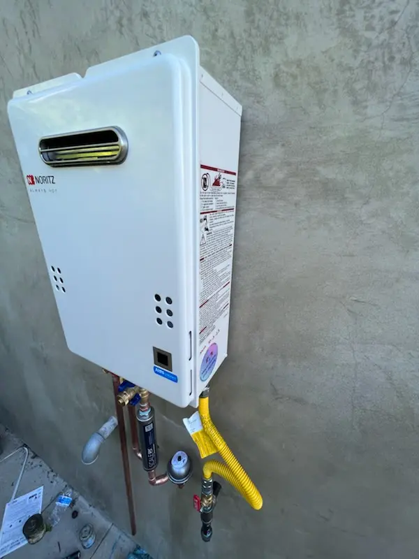 Tankless water heater installation for Four Lakes homes